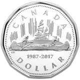 2017 (1987-) - Canada - $1 - 30th Anniversary of the Loonie - 2-Coin Set