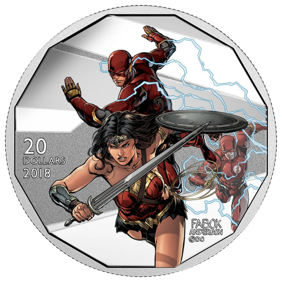 2018 - Canada - $20 - The Justice League