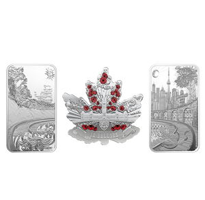 2018 - Canada - Beneath Thy Shining Skies - 3 Coin Set