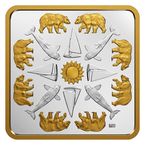 2018 - Canada - $3 - Pacific Sunset