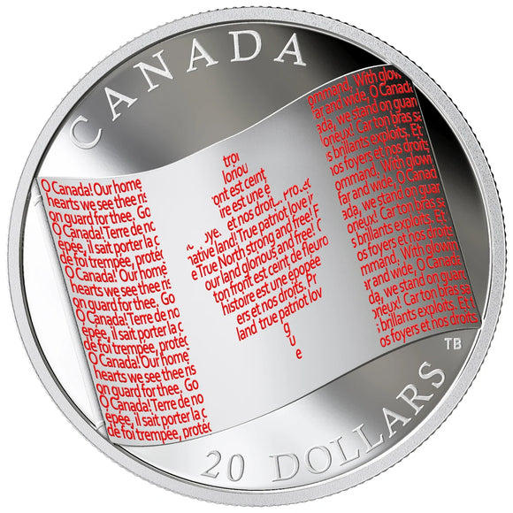 2018 - Canada - $20 - Canadian Flag