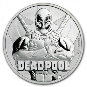 1 oz - 2018 - Tuvalu - Deadpool - Fine Silver