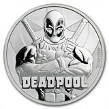 1 oz - 2018 - Tuvalu - Deadpool - Fine Silver