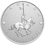 2020 - Canada - $5 - Moments to Hold: 100th Anniv of the RCMP <br> (coin only, toned)