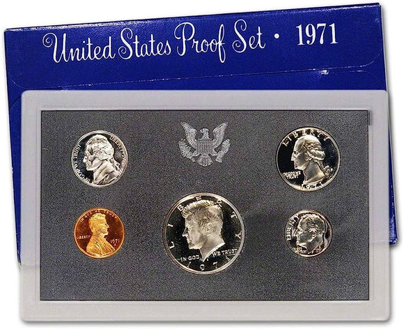 1971 S - USA - Proof Set (5 Coins)