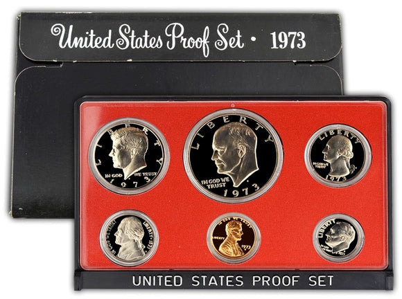 1973 S - USA - Proof Set (6 Coins)