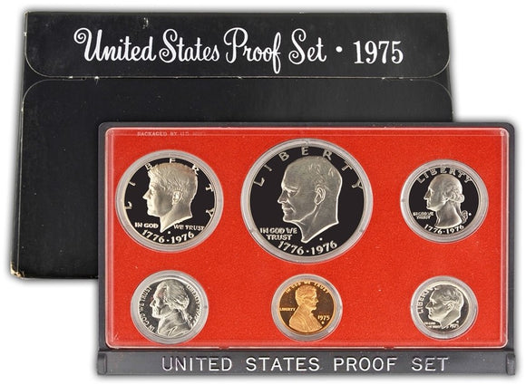 1975 S - USA - Proof Set (6 Coins)