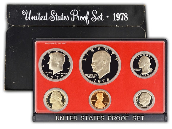 1978 S - USA - Proof Set (6 Coins)