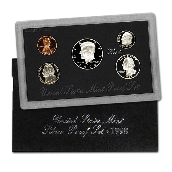 1998 S - USA - Mint Silver Proof Set