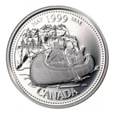 1999 - Canada - 25c - May, Create a Centsation - Proof