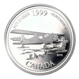 1999 - Canada - 25c - November, The Airplane Opens the North - Proof