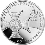 2008 - Poland - 20 Zlotych - 90th Anniv. of Regaining Independence - Proof