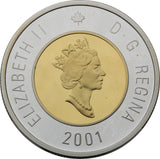 2001 - Canada - $2 - Sterling Silver