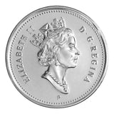 2001 P - Canada - 25c - Canada Day, Colourised <br> (coin only)