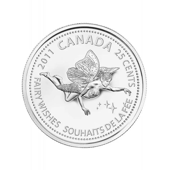 2011 - Canada - 25c - Fairy <br> (no sleeve)