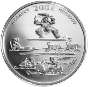 2001 - Canada - 50c - Nunavut - Toonik Tyme