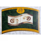 2001 - Canada - $15 - Year of the Snake - Stamp and Coin Set