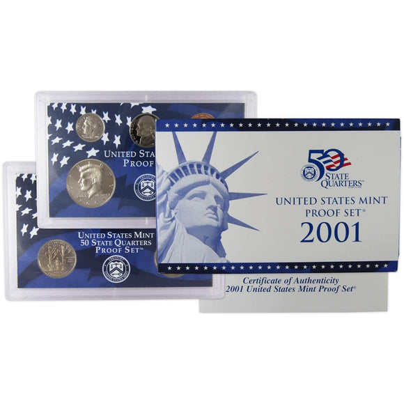 2001 S - USA - Mint Proof Set