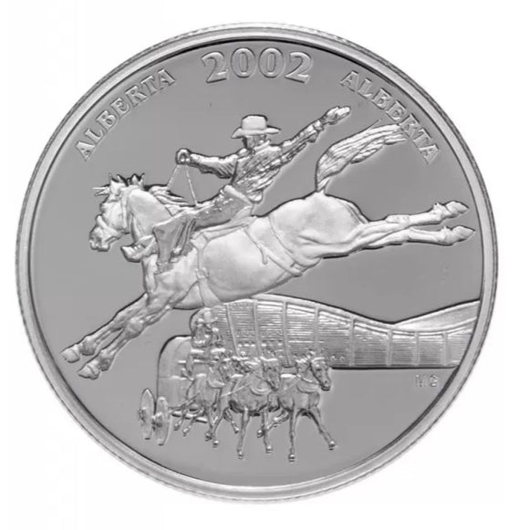2002 - Canada - 50c - Calgary Stampede - Proof