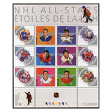 2003 - Canada - NHL All Stars Stamp and Medallion Set