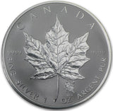 2004 - Canada - $5 - Maple Leaf - Privy Leo - Fine Silver