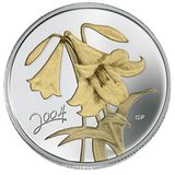 2004 - Canada - 50 cents - Golden Easter Lilly - Proof - retail $20
