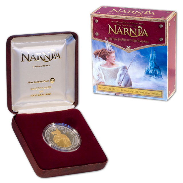 1 oz - 2006 - New Zealand - Narnia - White Witch - Fine Silver