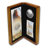 2006 - Canada - Sable Island Horse And Foal - Coin & Stamp Set