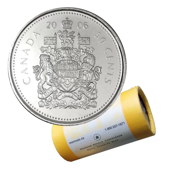 2006 - 50c - Special RCM Wrapped Roll (25 pcs.)