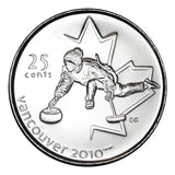 2007  - 25c - Curling - Special RCM Wrapped Roll (40pcs.)