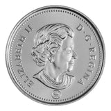 2007 - Canada - 25c - Maple Leaf, Oh! Canada, Colourised <br> (coin only)