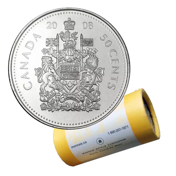 2008 - 50c - Special RCM Wrapped Roll (25 pcs.)