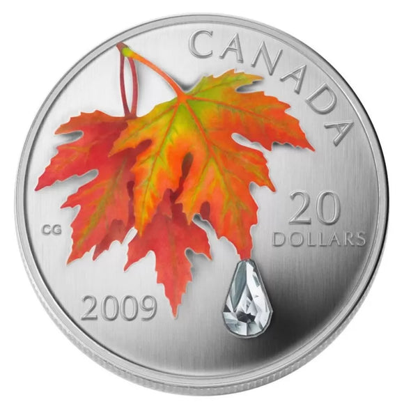 2009 - Canada - $20 - Autumn Crystal Raindrop