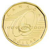 2009 - Canada - $1 - Montreal Canadiens, 100 Years Of History - Stamp and Coin Set