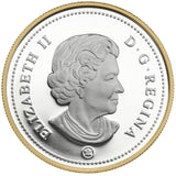 2009 - Canada - $1 - Flight, Proof, Gold plated <br> (no box and COA)