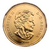 2010 - $1 - Lucky Loonie - Original Mint Roll