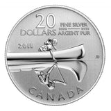 2011 - Canada - $20 - Canoe - Specimen