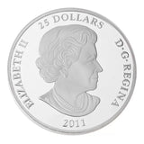 2011 - Canada - $25 - Toronto City Map <br> (capsule scratched)