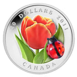 2011 - Canada - $20 - Tulip with Ladybug