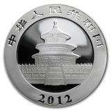 1 oz - 2012 - China - Panda - Fine Silver