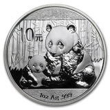 1 oz - 2012 - China - Panda - Fine Silver