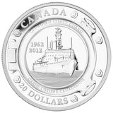 2012 (1962-) - Canada - 50th Anniv. of Coast Guard Service Set <br> (toned)