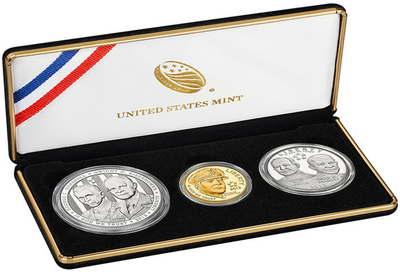 2013 - USA - 3 Coin Set - United States Mint - Proof Set