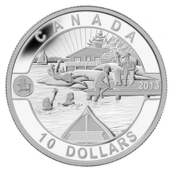 2013 - Canada - $10 - Canadian Summer Fun <br> (no box)