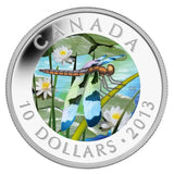 2013 - Canada - $10 - Twelve-Spotted Skimmer Dragonfly <br> (no sleeve)