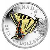 2013 - Canada - $20 - Canadian Tiger Swallowtail