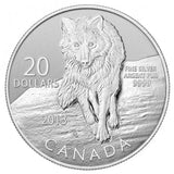 2013 - Canada - $20 - Wolf - Specimen