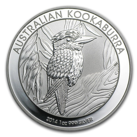 1 oz - 2014 - Australia - Kookaburra - Fine Silver