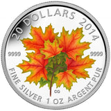 2014 - Canada - $20 - Maple Leaves (Glow-In-The-Dark)