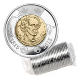 2015 (1815-) - Sir John A. Macdonald - $2 - Original Mint Roll (25pcs.)